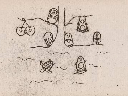 schizzo animali collezione "Gli Amichetti"