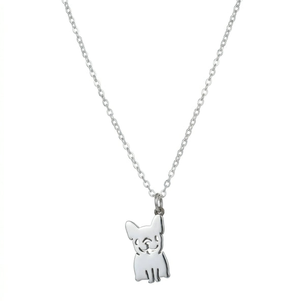 Sara Grace Jewelry - Foto Prodotto Ciondolo Bulldog Su Sfondo Bianco