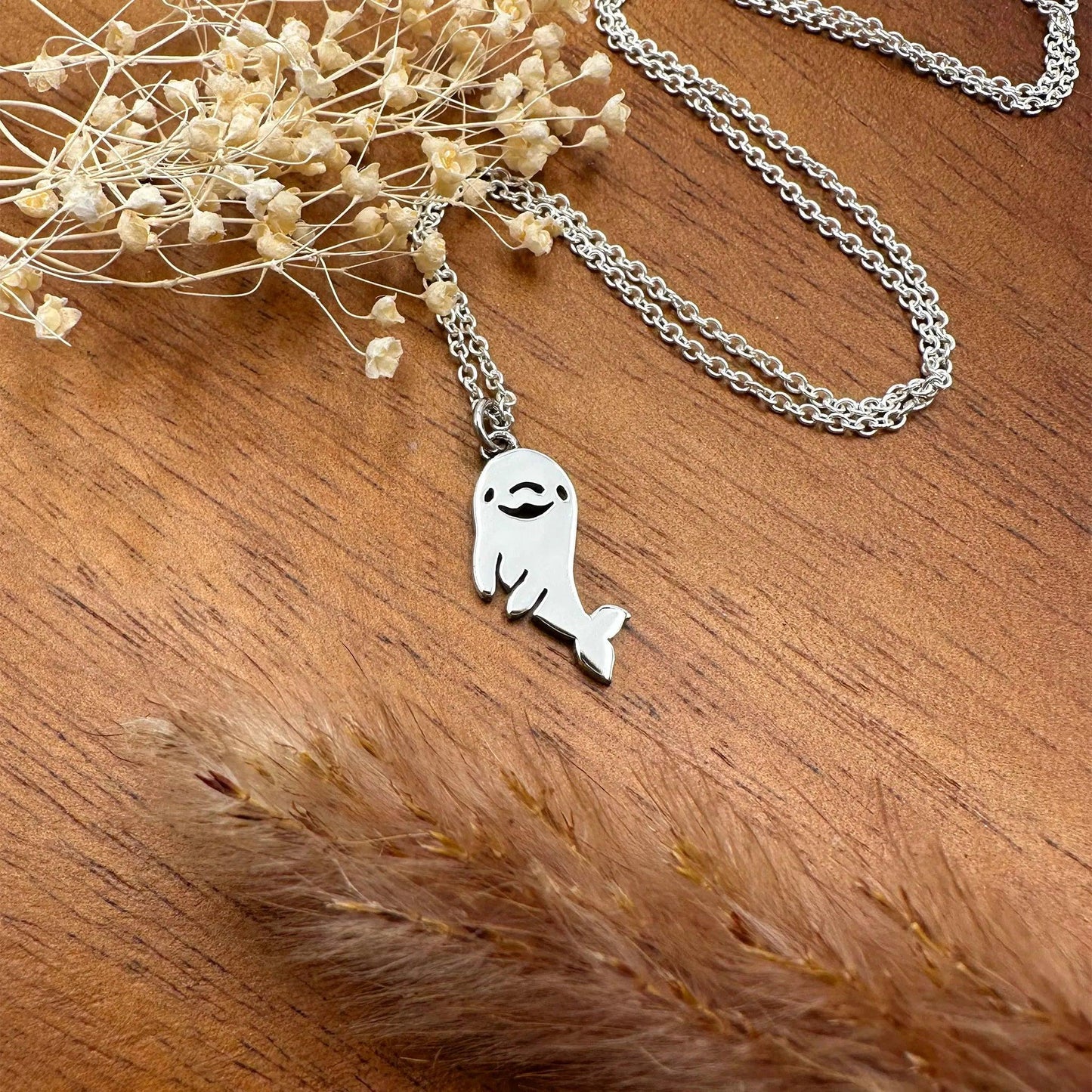 ciondolo argento 925 a forma di animale delfino