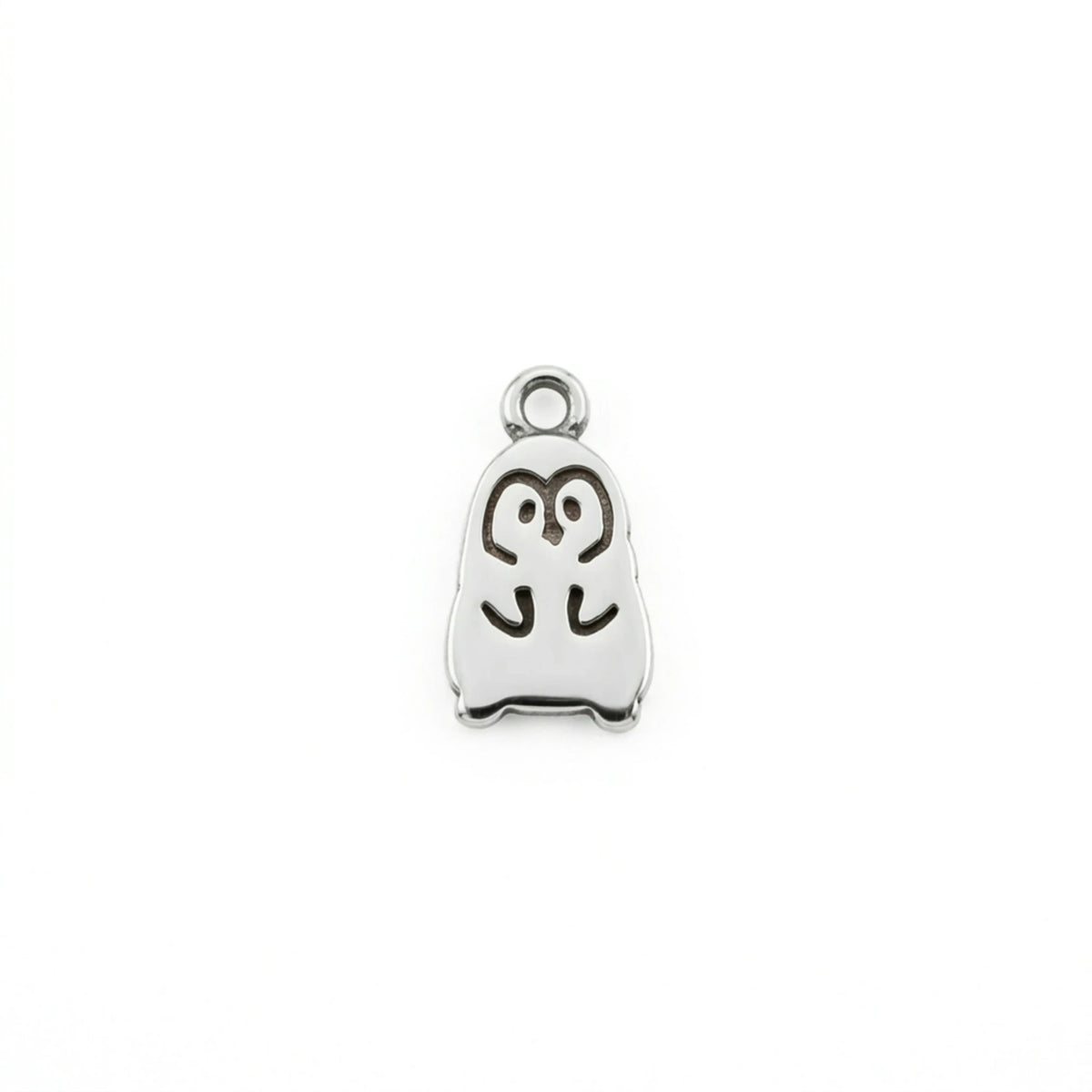 Sara Grace Jewelry - Foto Prodotto Orecchino Pinguino Su Sfondo Bianco