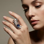 Sara Grace Jewelry - Foto Prodotto Anello Carpa Argento 925 Indossato