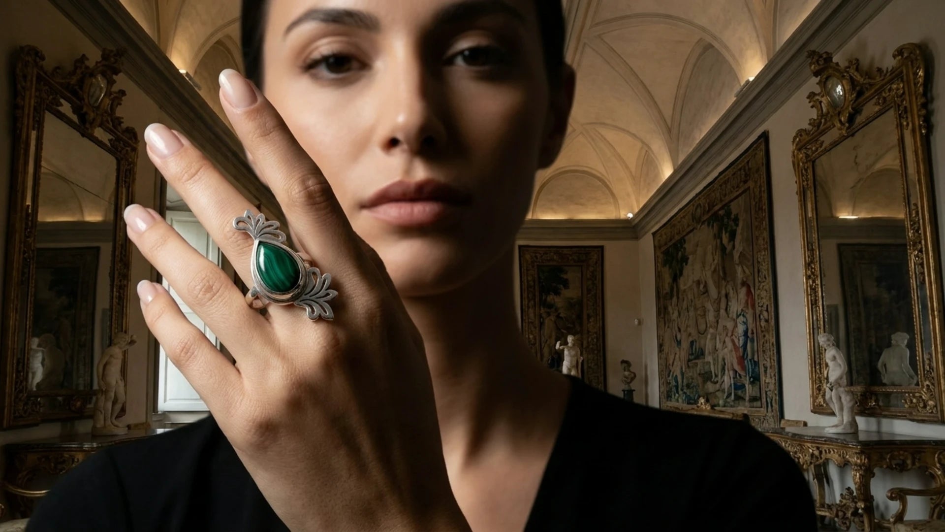 Sara Grace Jewelry - Foto Prodotto Anello Foglia Per Banner - 16 - 9