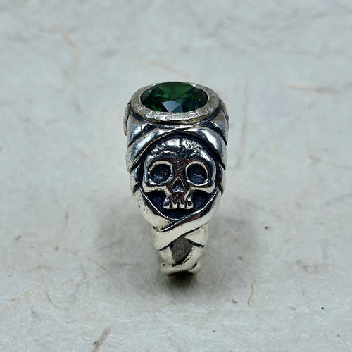 Jack Sparrow Green Stone Ring