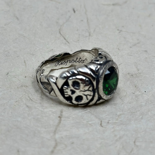Jack Sparrow Green Stone Ring