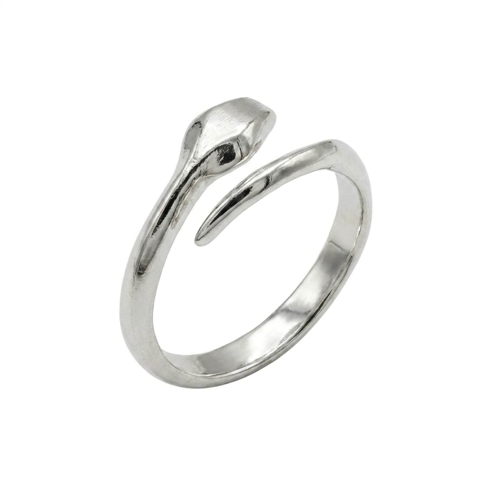 Sara Grace Jewelry - Foto Prodotto Anello Serpente Su Sfondo Bianco