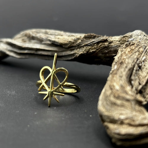Gold-Plated 925 Sterling Silver Ring