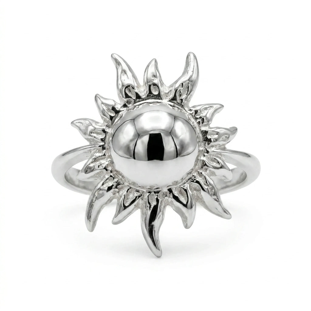 Sara Grace Jewelry - Foto Prodotto Anello Sole Su Sfondo Bianco