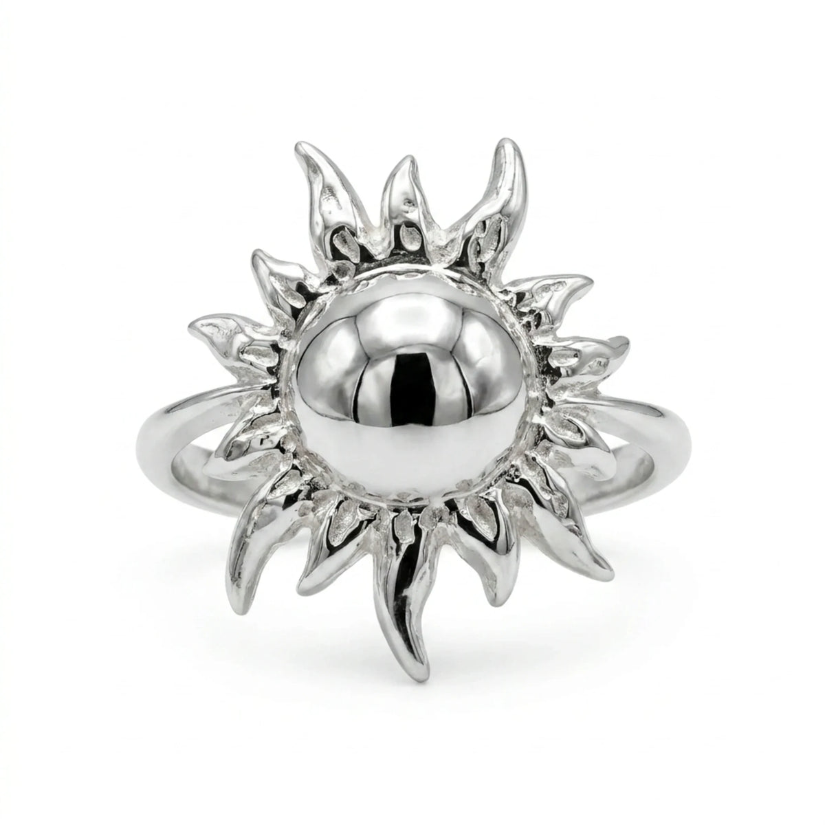 Sara Grace Jewelry - Foto Prodotto Anello Sole Su Sfondo Bianco
