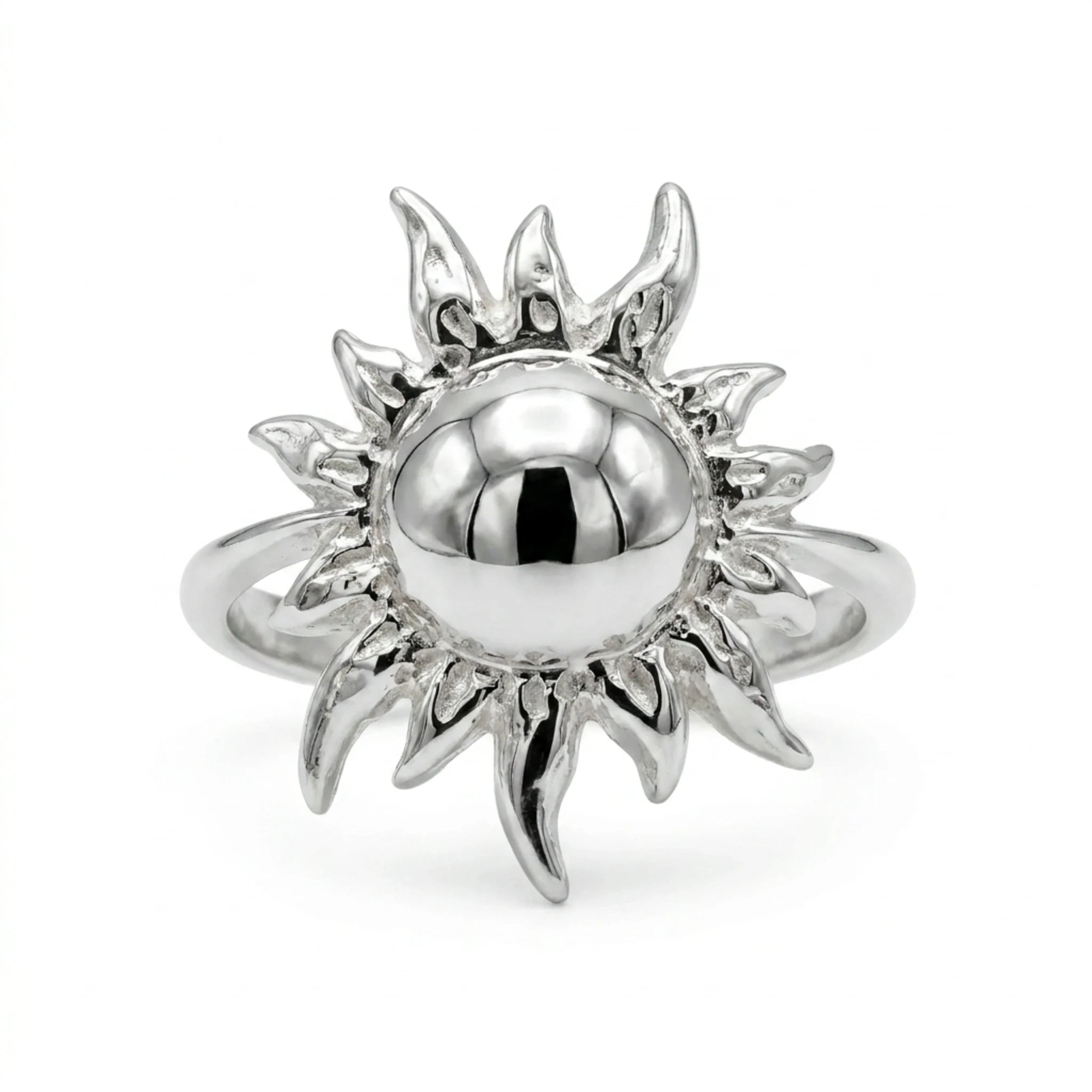 Sara Grace Jewelry - Foto Prodotto Anello Sole Su Sfondo Bianco