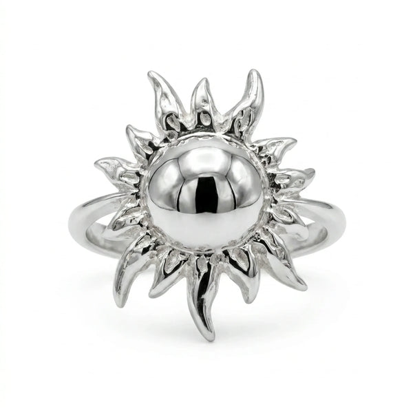 Sara Grace Jewelry - Foto Prodotto Anello Sole Su Sfondo Bianco
