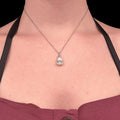 Sara Grace Jewelry ciondolo in argento 925 avocado sull altalena con catenina 40 cm – gioiello originale 