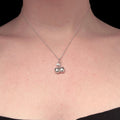 Sara Grace Jewelry ciondolo in argento 925 ciliegine con catenina 40 cm – gioiello artigianale 