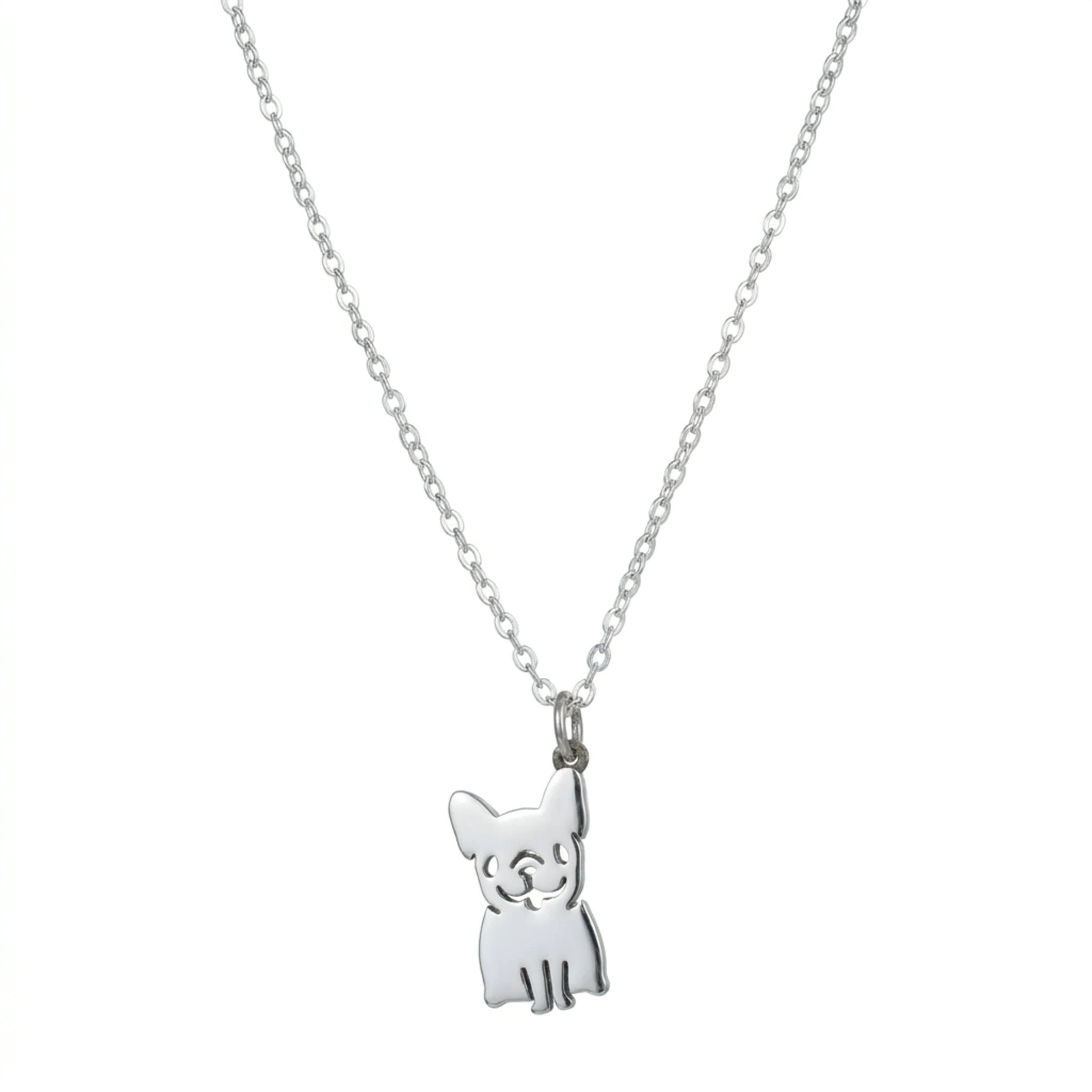 Sara Grace Jewelry - Foto Prodotto Ciondolo Bulldog Su Sfondo Bianco