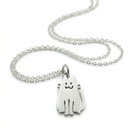 Sara Grace Jewelry - Foto Prodotto Ciondolo Gatto Su Sfondo Bianco