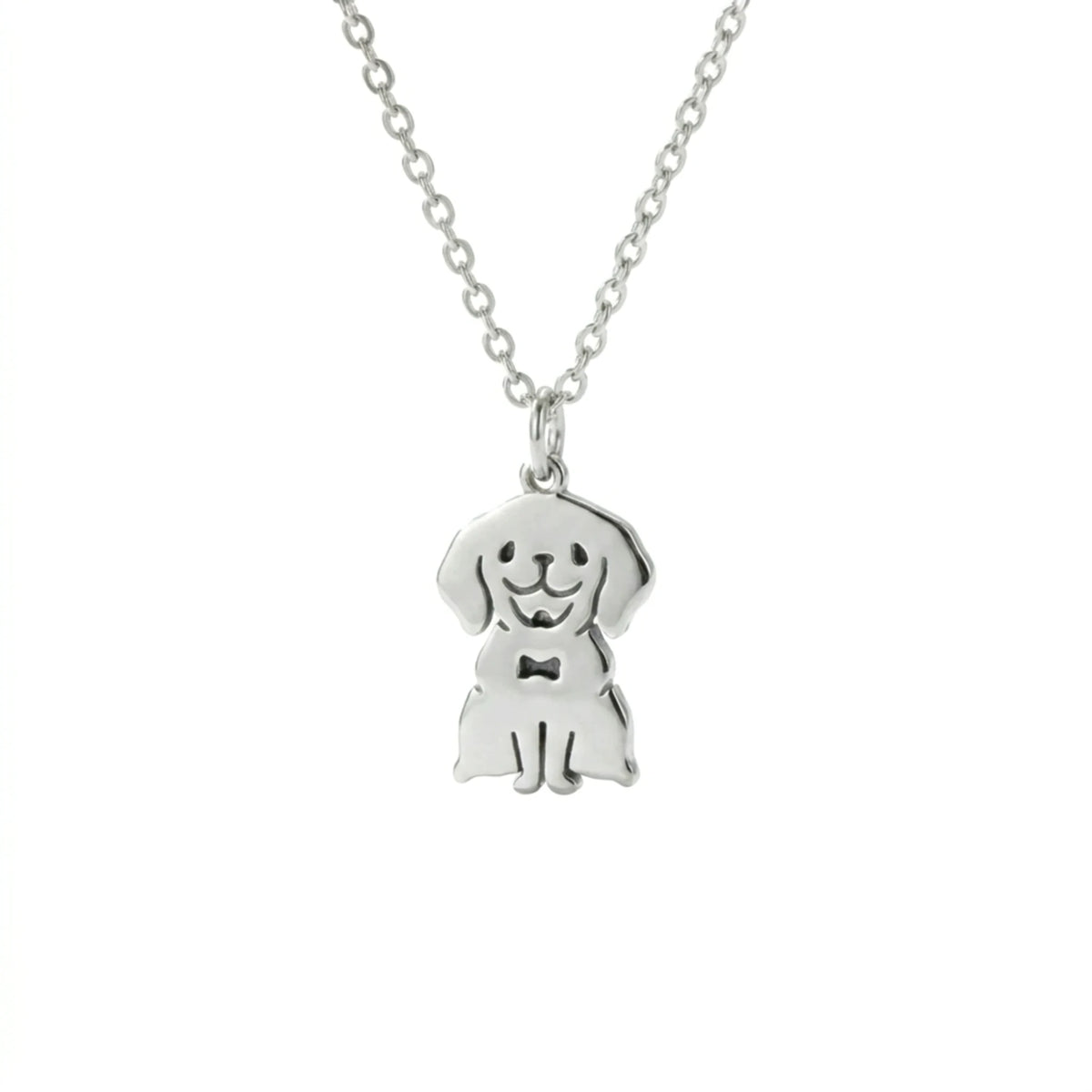 Sara Grace Jewelry - Foto Prodotto Ciondolo Labrador Su Sfondo Bianco
