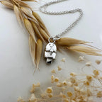 Sara Grace Jewelry ciondolo artigianale in argento 925 a forma di ghiacciolo – gioiello estivo fatto a mano