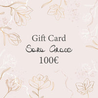 Sara Grace Jewelry Gift Card 100 euro – gioielleria artigianale regalo 