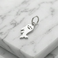 Sara Grace Jewelry orecchini artigianali in argento 925 a forma di delfino – gioiello fatto a mano