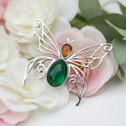 Butterfly brooch