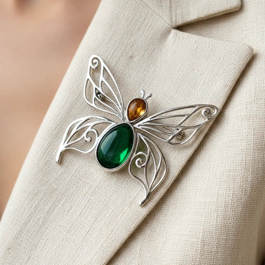 Butterfly brooch
