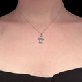 Sara Grace Jewelry ciondolo in argento 925 tartaruga con catenina 40 cm – gioiello artigianale 